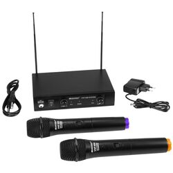 Sistem radio Omnitronic VHF-102-2 214.35-201.6MHz (Black)