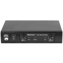 Sistem radio Omnitronic VHF-102-2 214.35-201.6MHz (Black) Thumb