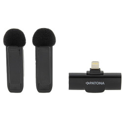 Microfon Patona Lavalier Lightning (Black) Thumb