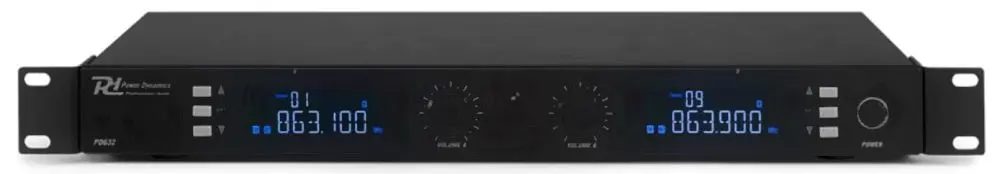 Sistem radio Power Dynamics PD632H 2X (Black)