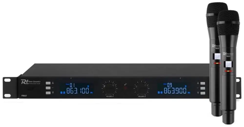 Sistem radio Power Dynamics PD632H 2X (Black)
