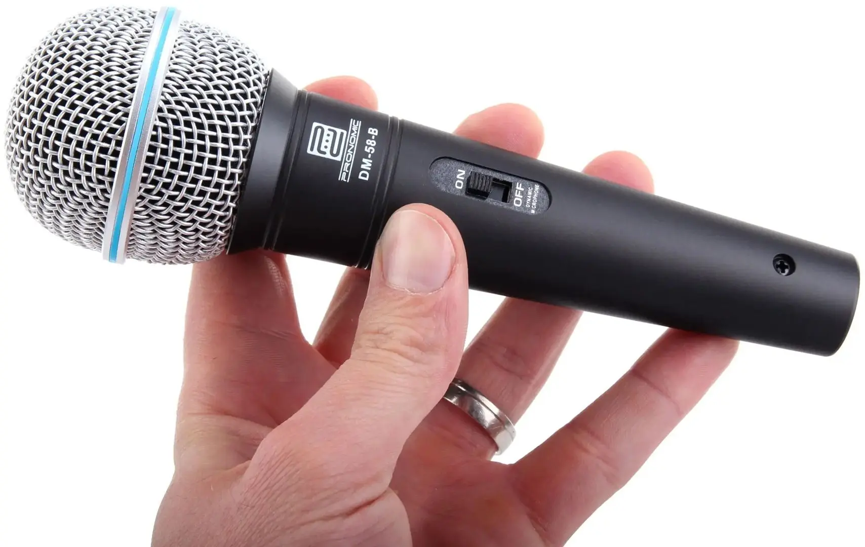 Microfon cu cablu Pronomic DM-58-B (Black)