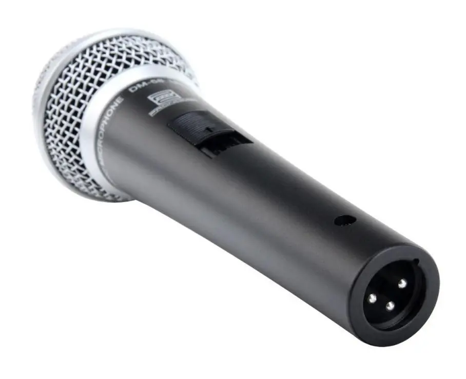 Set microfon cu stativ Pronomic DM-58 (Black)