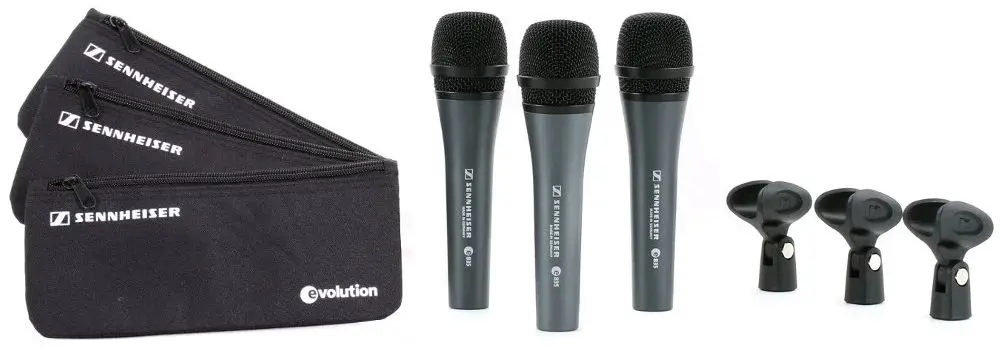 Set de microfoane Sennheiser E835 3Pack (Grey)