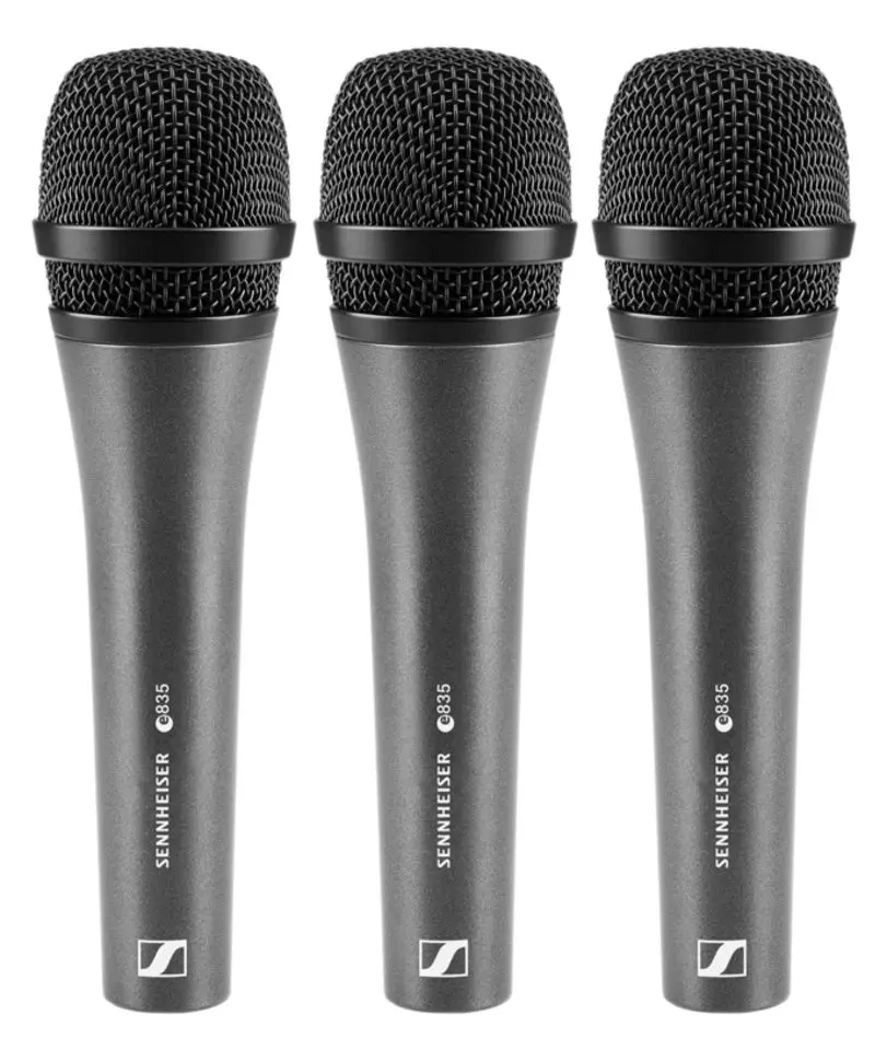 Set de microfoane Sennheiser E835 3Pack (Grey)