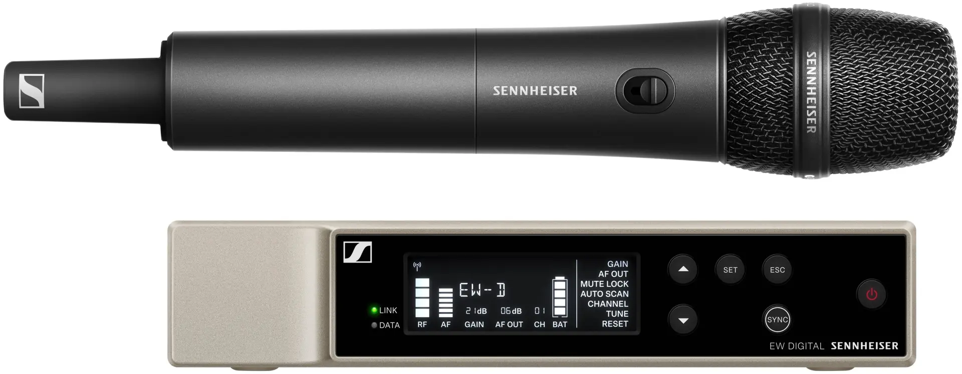 Sistem radio Sennheiser EW-D 835-S S1-7 (Black/Silver)