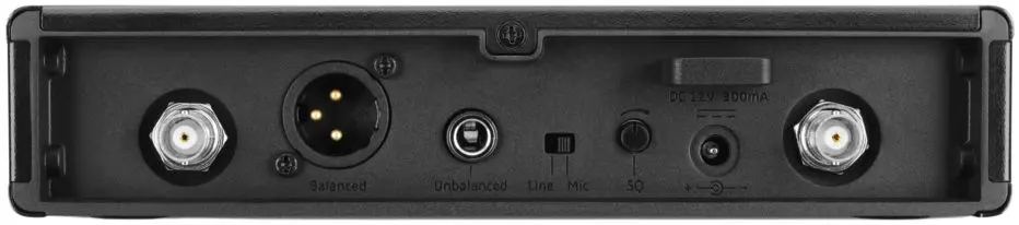 Sistem radio Sennheiser XSW 2-Ci1 B-Band Instrument (Black/Grey)