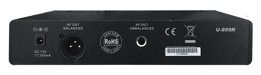 Sistem radio Show U-899R + U-899P + LM-10 (Black)