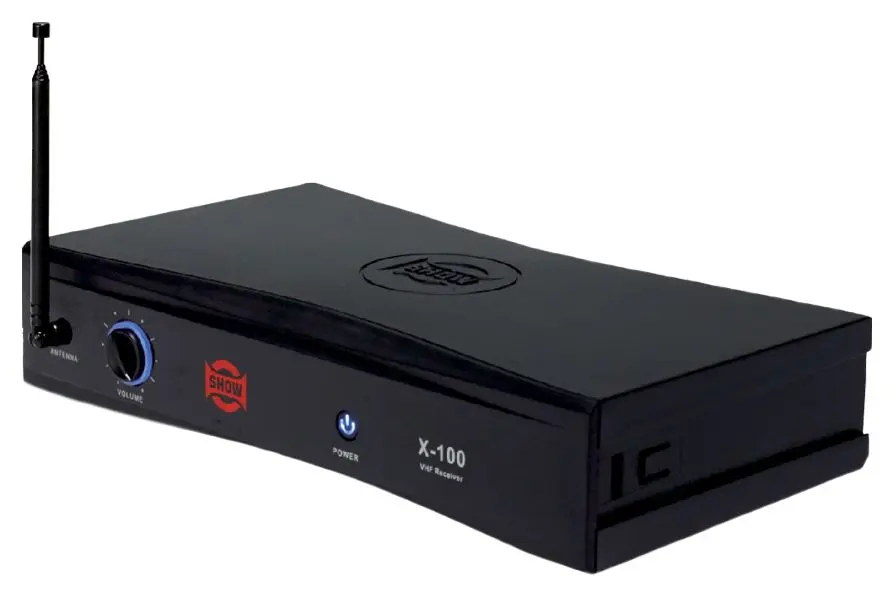 Sistem radio Show X-100R + X-100H (Black)