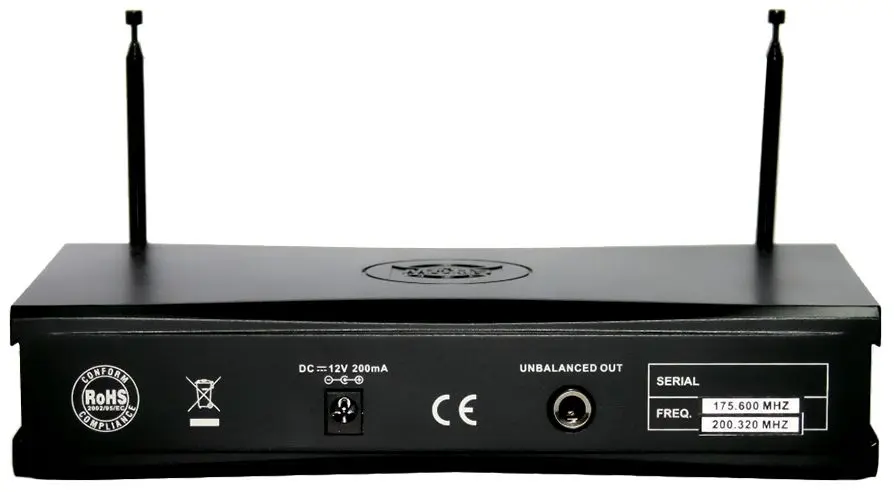 Sistem radio Show X-200R + X-100H (Black)