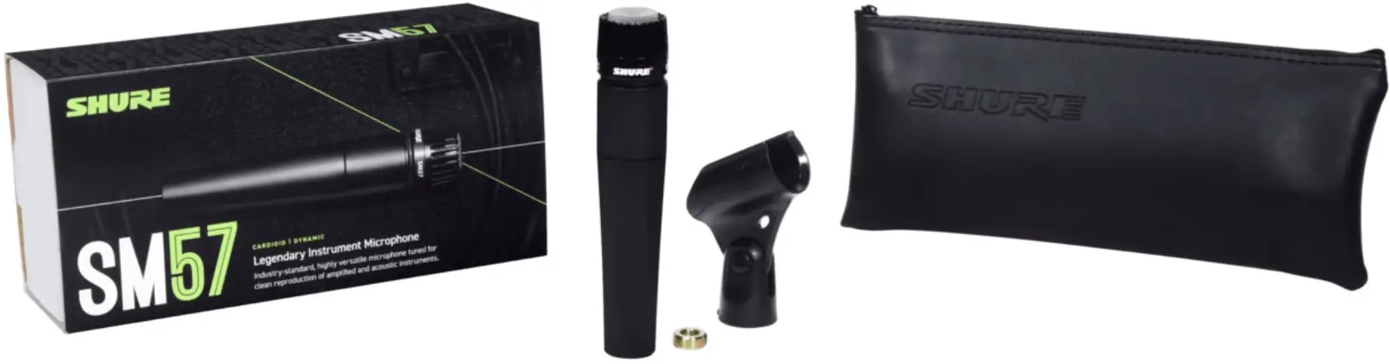 Microfon pentru instrument Shure SM57 (Black)