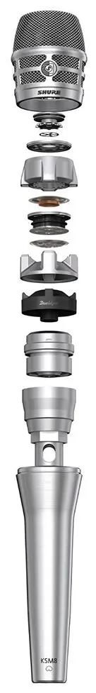 Microfon Shure KSM8/N (Silver)