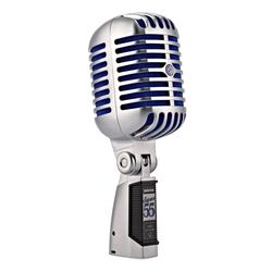 Microfon Shure Super 55 Deluxe (Silver/Blue) Thumb