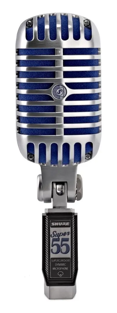 Microfon Shure Super 55 Deluxe (Silver/Blue)