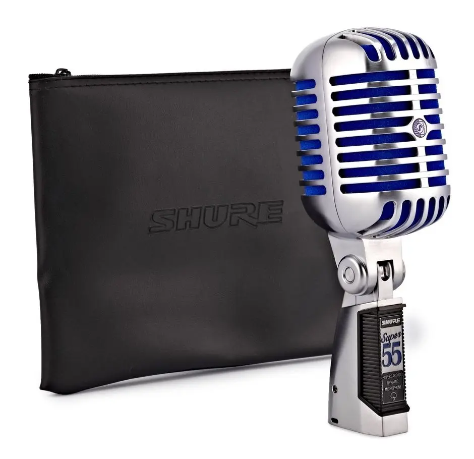 Microfon Shure Super 55 Deluxe (Silver/Blue)