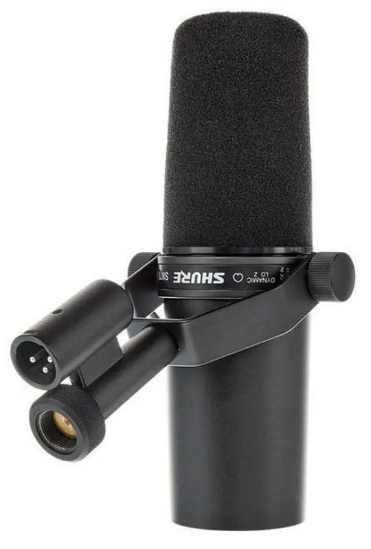 Set podcast Shure SM7B (Black)