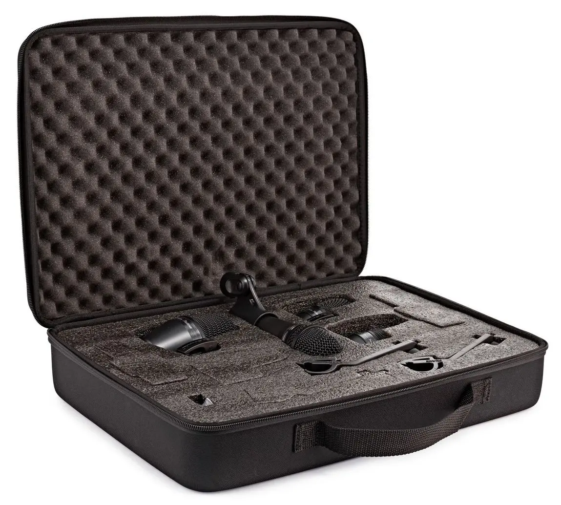 Set microfoane Shure PGA Drumkit 4 (Black)