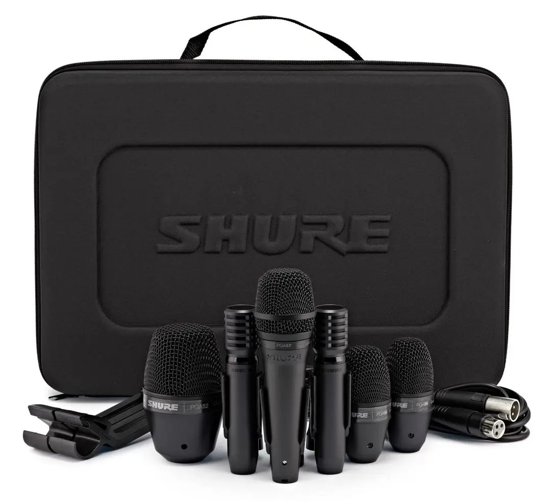Set microfoane Shure PGA Drumkit 6 (Black)