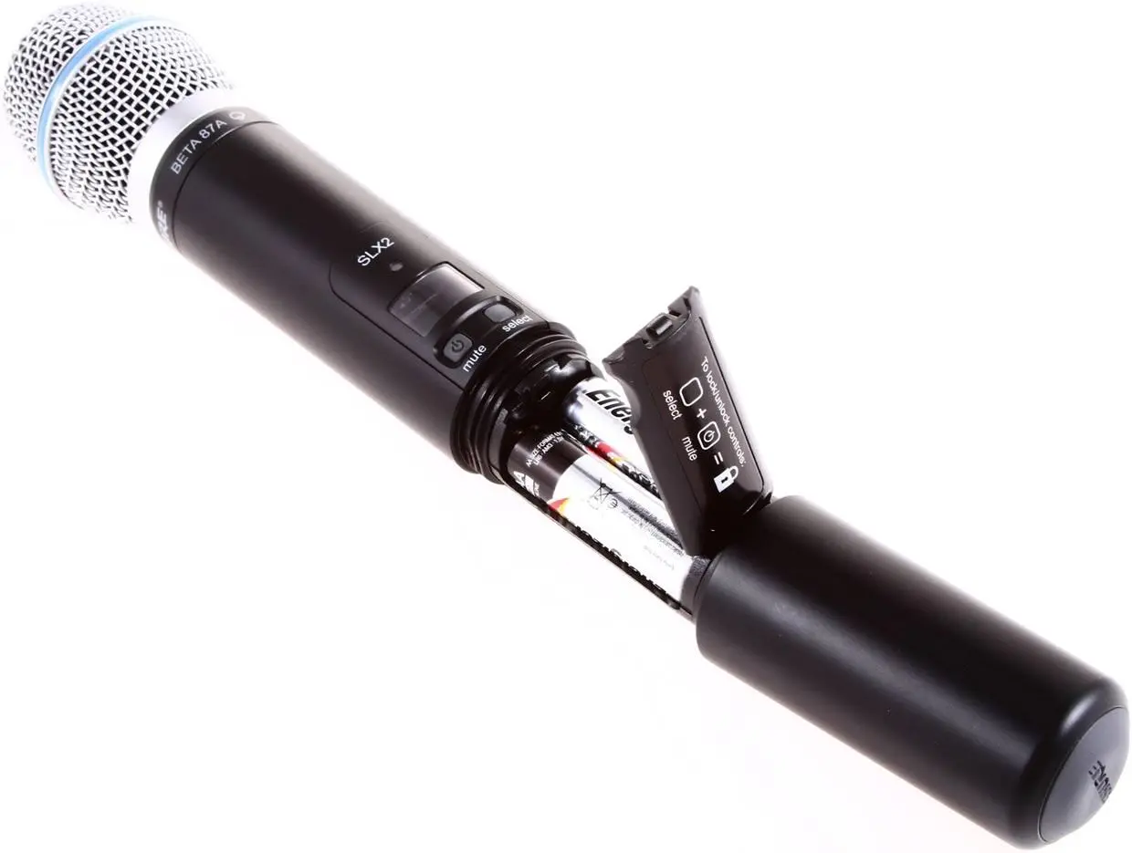 Microfon wireless Shure SLX 2/Beta 87A/Q24 (Black)