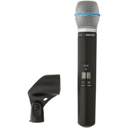 Microfon wireless Shure SLX 2/Beta 87A/Q24 (Black) Thumb
