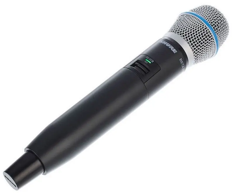 Sistem radio Shure GLXD-RE24/Beta87A (Black)