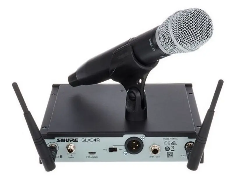 Sistem radio Shure GLXD-RE24/SM86 (Black)