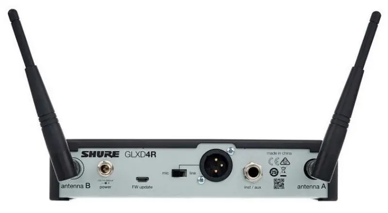 Sistem radio Shure GLXD-RE24/SM86 (Black)