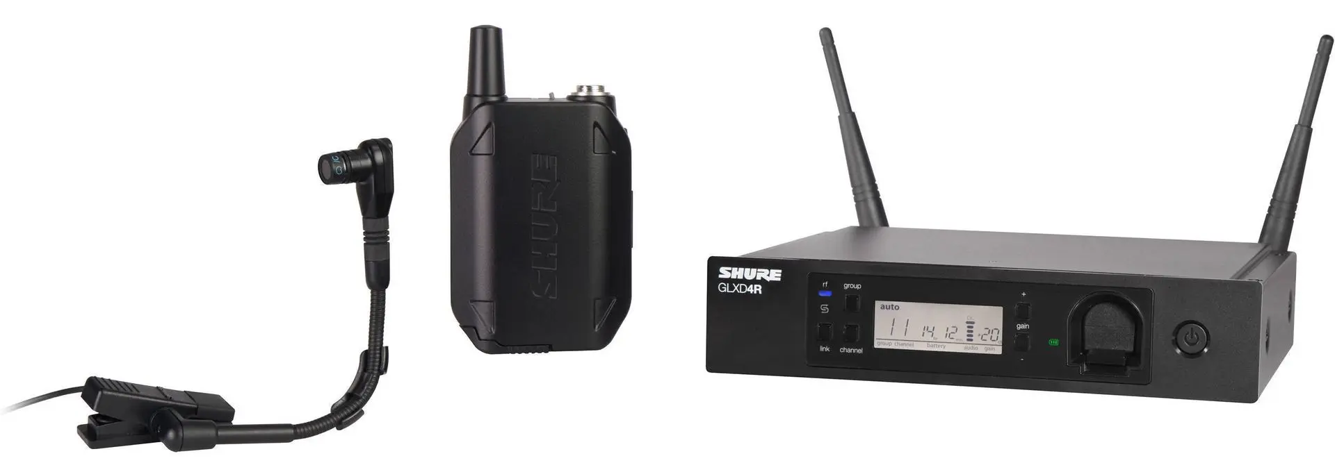 Sistem radio Shure GLXD14R/B98 (Black)