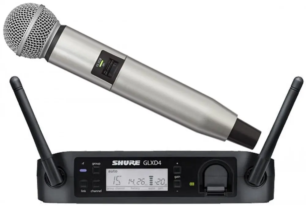 Sistem radio Shure GLXD24/Beta58 (Silver)