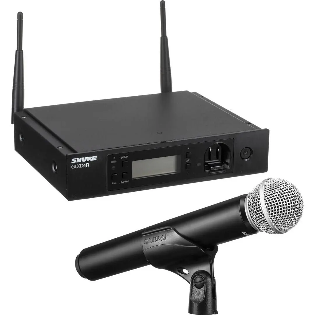 Sistem radio Shure GLXD24R/Beta58 (Black)