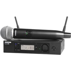 Sistem radio Shure GLXD24R/Beta58 (Black)