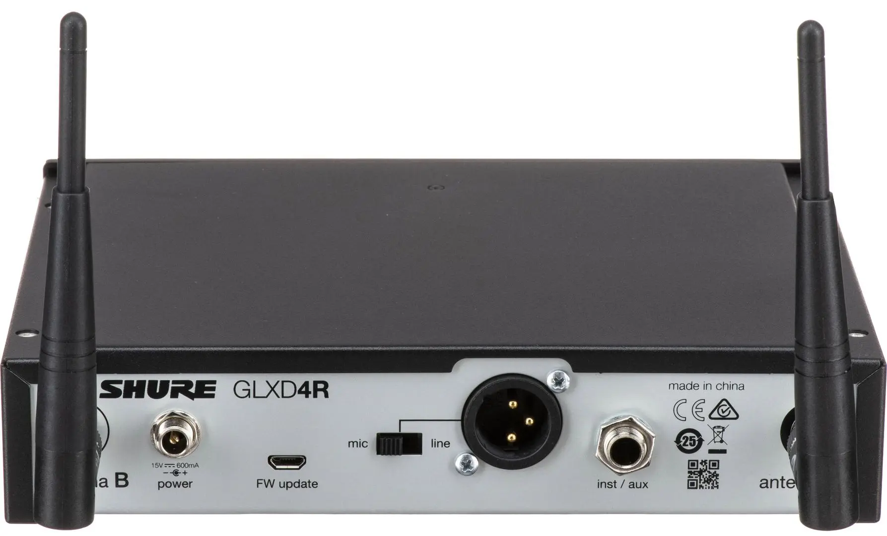 Sistem radio Shure GLXD24R/Beta58 (Black)