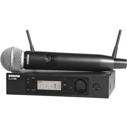 Sistem radio Shure GLXD24R/SM58 (Black)