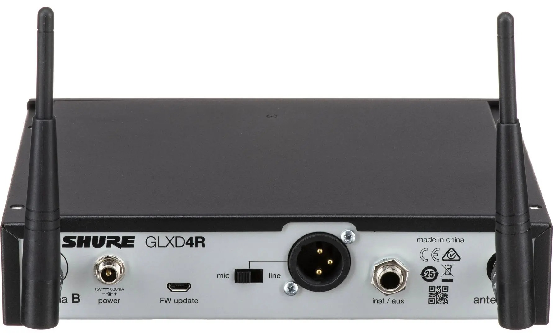 Sistem radio Shure GLXD24R/SM58 (Black)