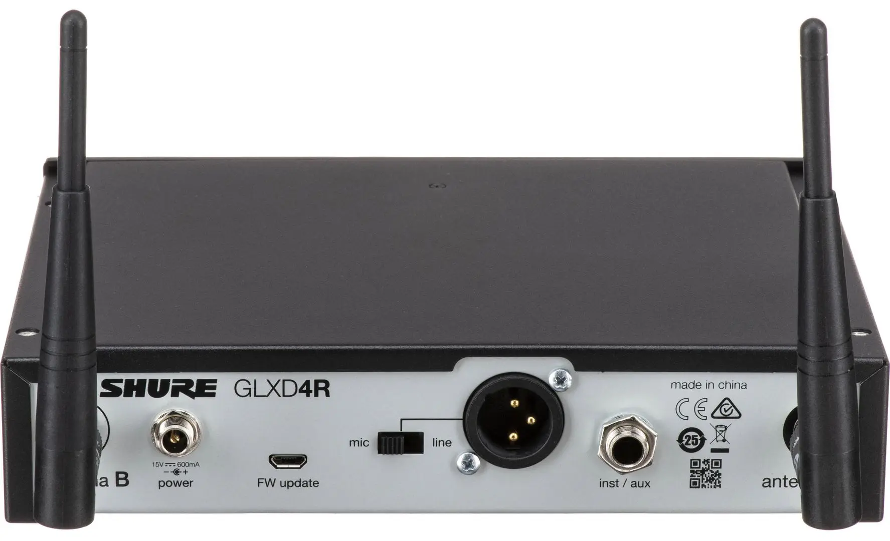 Sistem radio Shure GLXD24R/SM86 (Black)