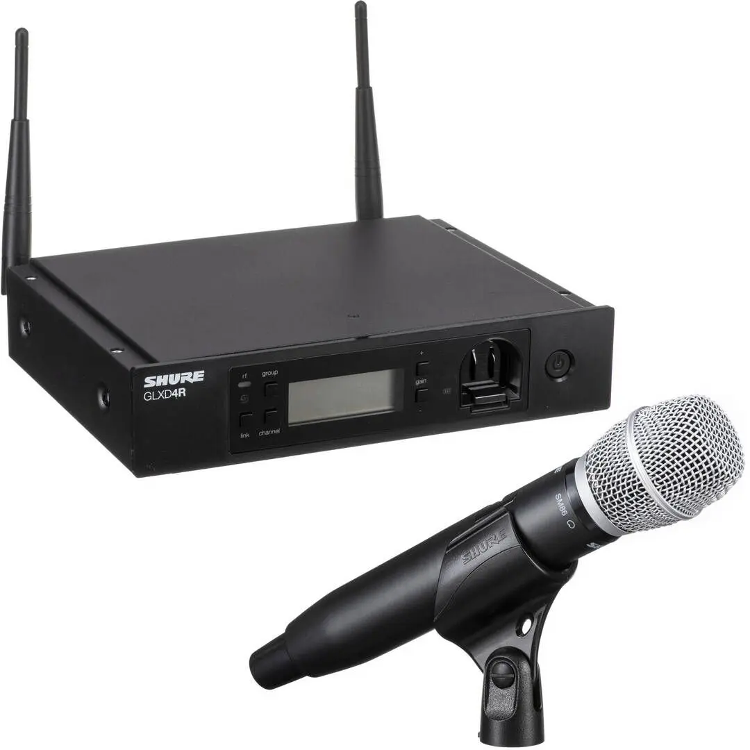 Sistem radio Shure GLXD24R/SM86 (Black)
