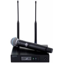 Sistem radio Shure QLXD24/Beta58 K51 (Black)