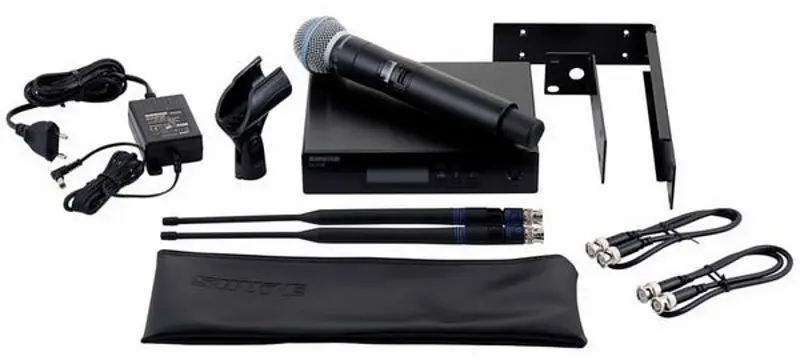 Sistem radio Shure QLXD24/Beta58 K51 (Black)