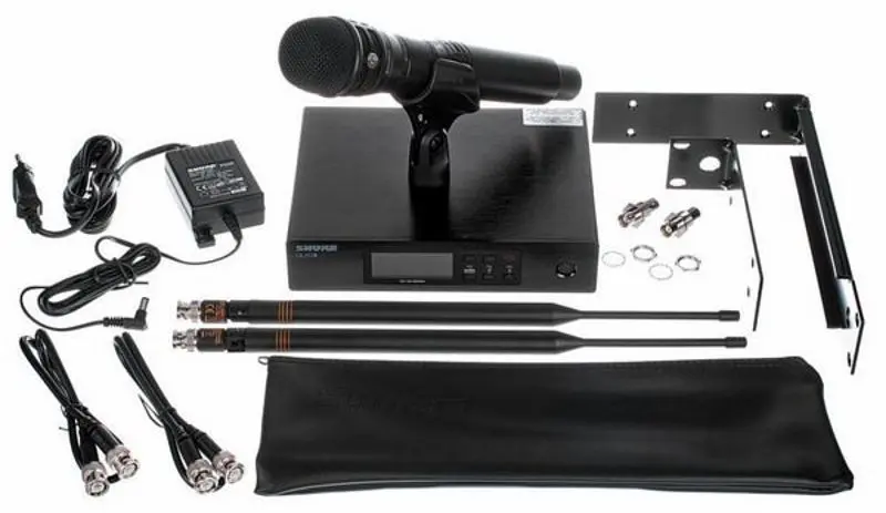 Sistem radio Shure QLXD24/KSM8B K51 (Black)