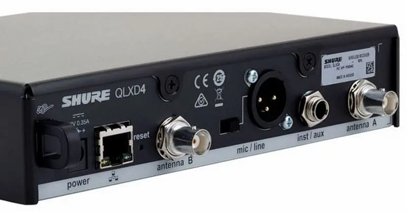 Sistem radio Shure QLXD24/KSM9 K51 (Black)