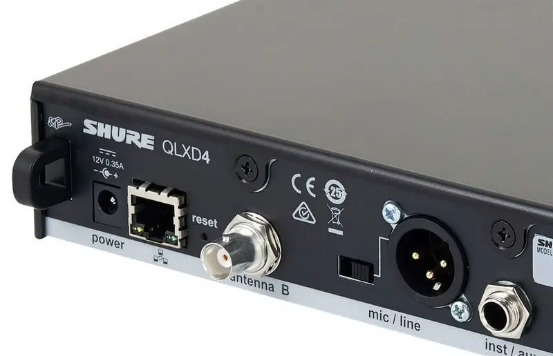 Sistem radio Shure QLXD24/SM58 K51 (Black)