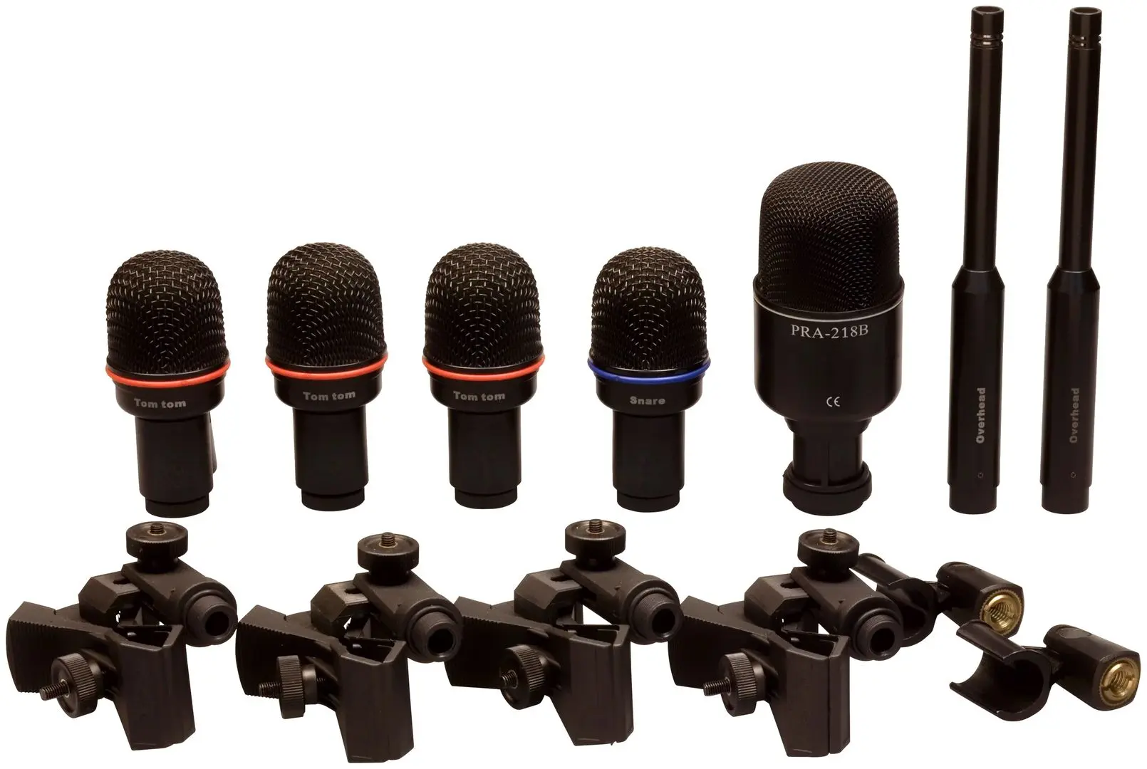 Set microfoane Superlux DRKK5C2 (Black)