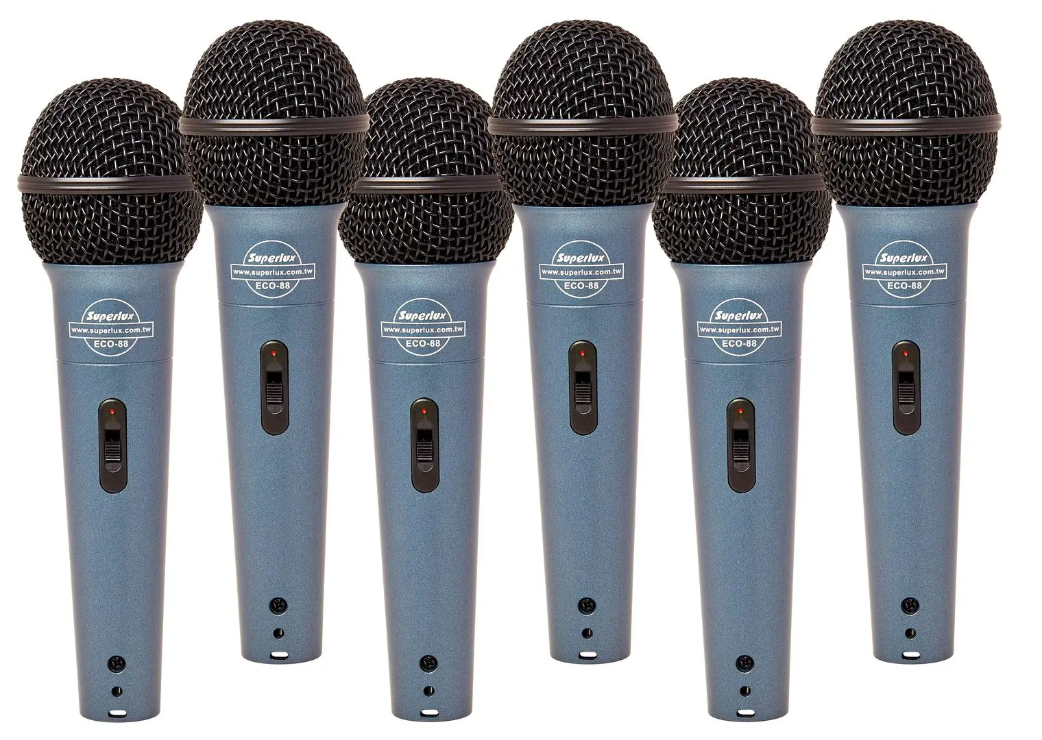 Set microfoane Superlux ECO88 (Blue)
