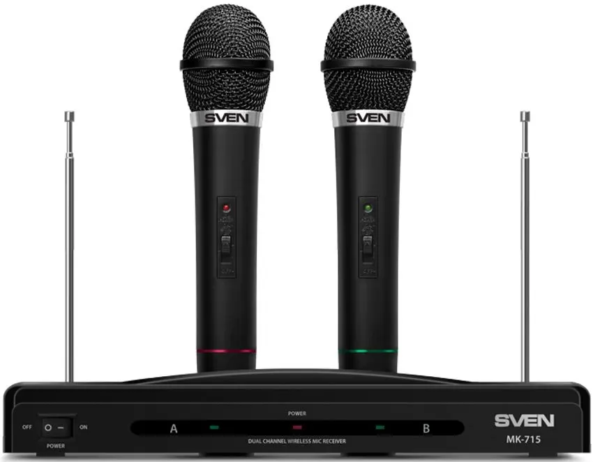 Set microfoane Sven MK-715 (Black)