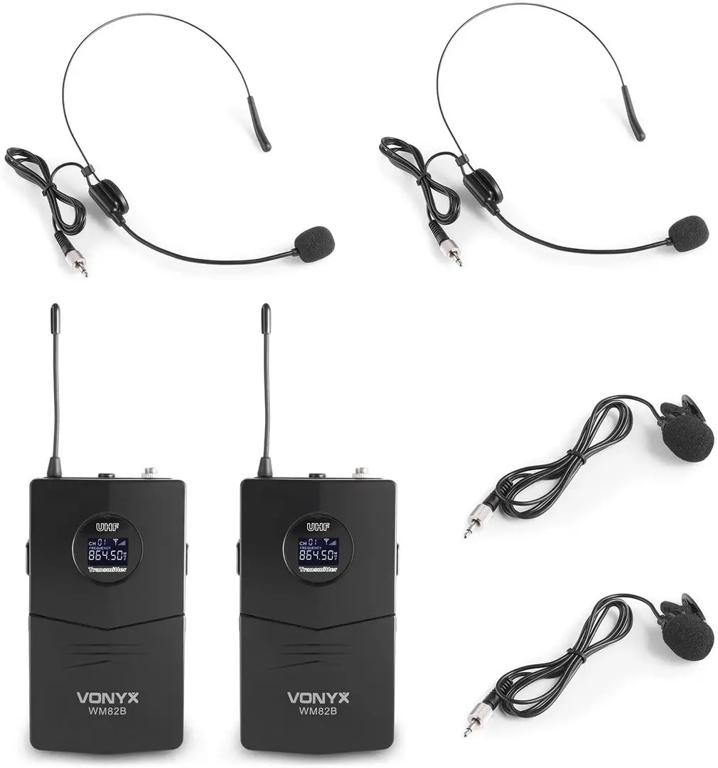 Sistem radio Vonyx WM82B (Black)