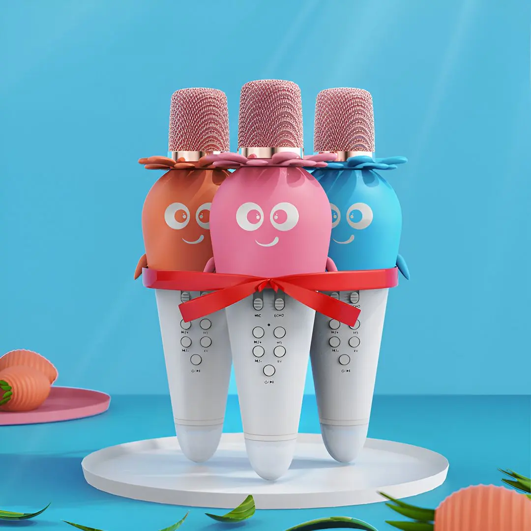 Microfon Woo K5 (Pink)