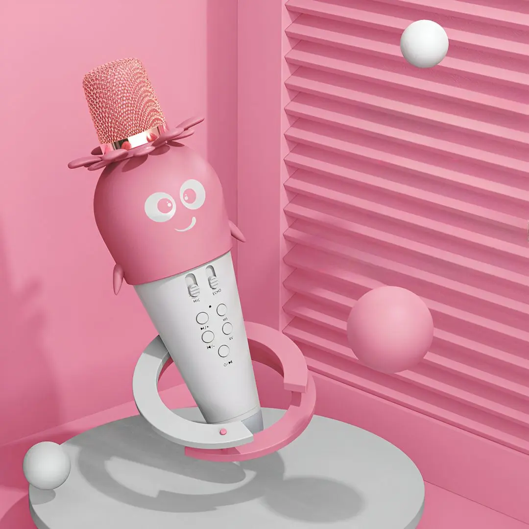 Microfon Woo K5 (Pink)