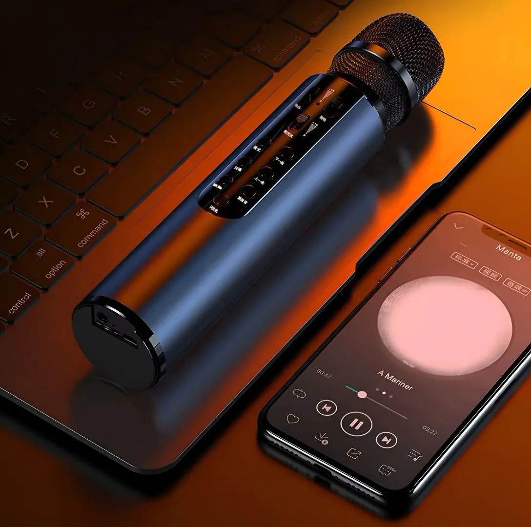 Microfon Woo K6 (Black)