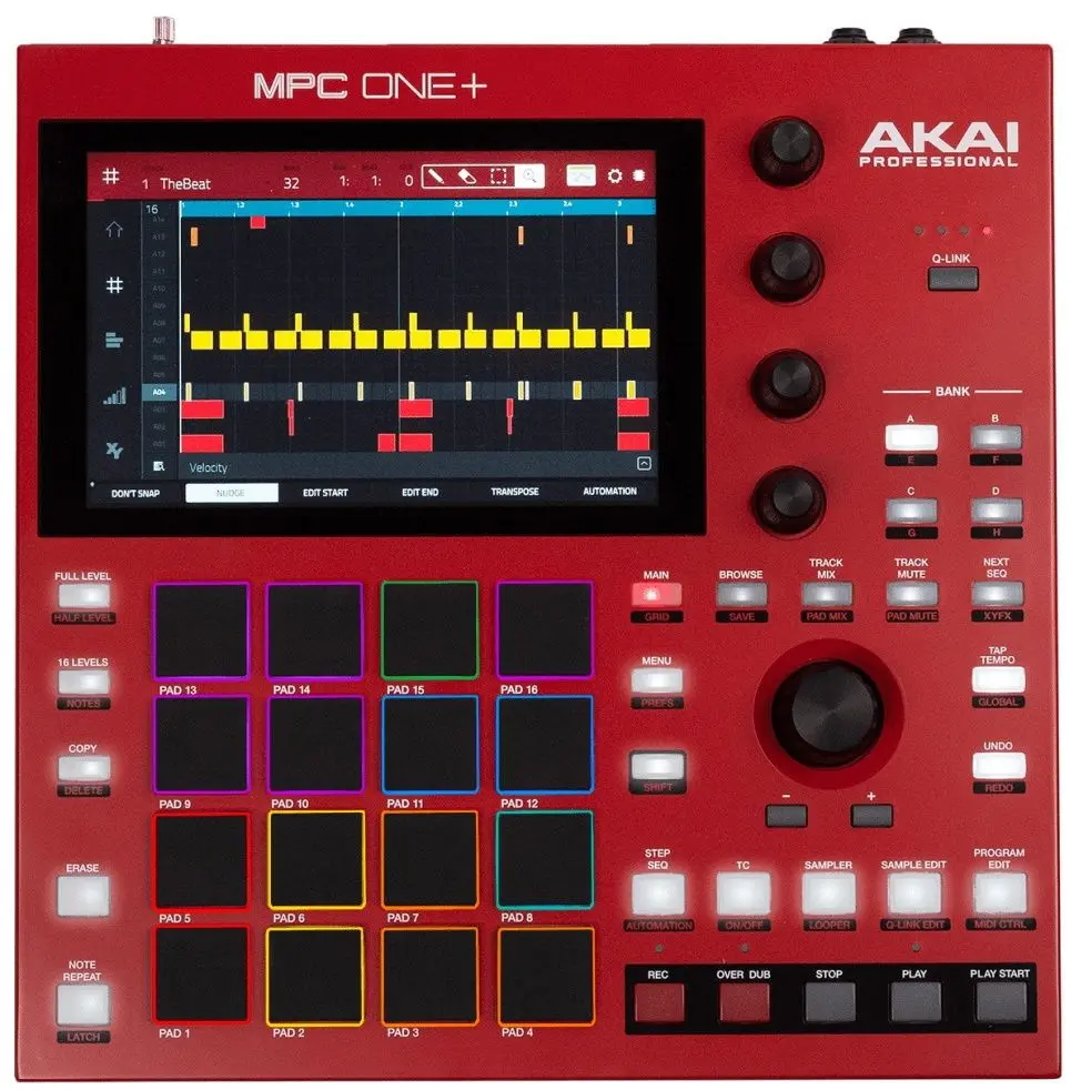 Сэмплер Akai MPC One (Red)