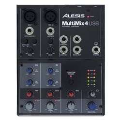 Микшер Alesis Multimix 4 USB (Black)